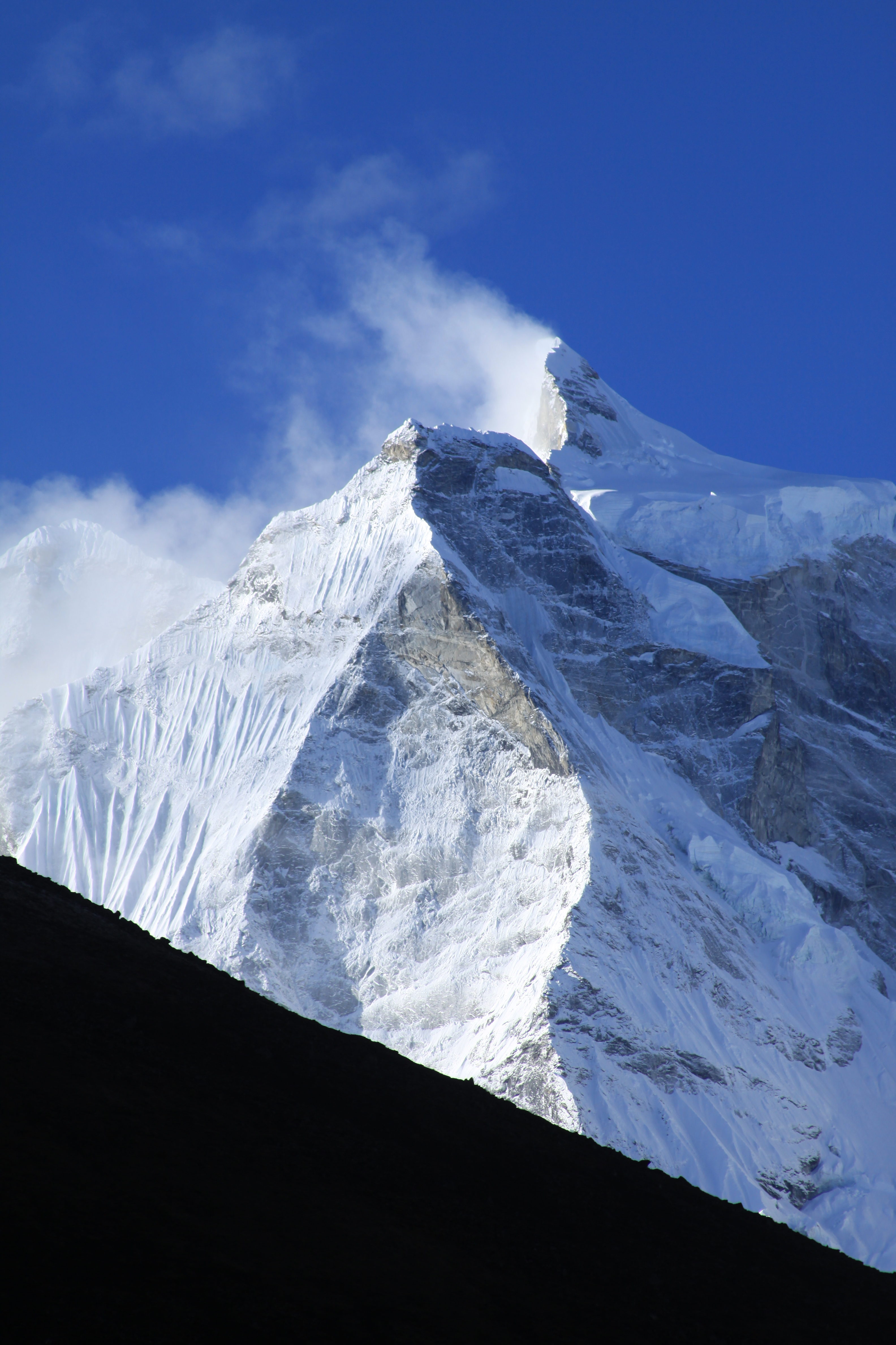 Just another crazy mountain in the Himalayas