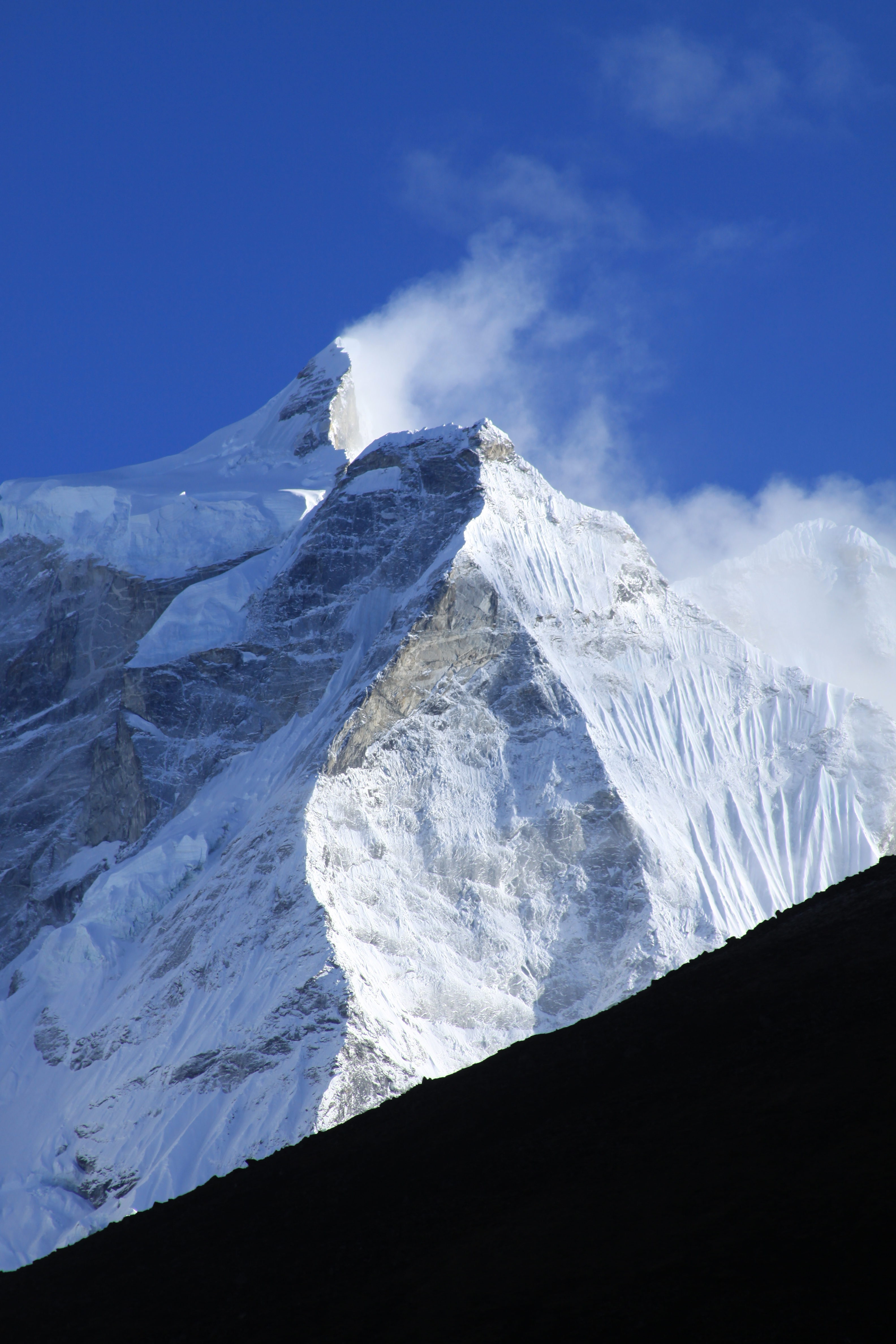 Just another crazy mountain in the Himalayas 