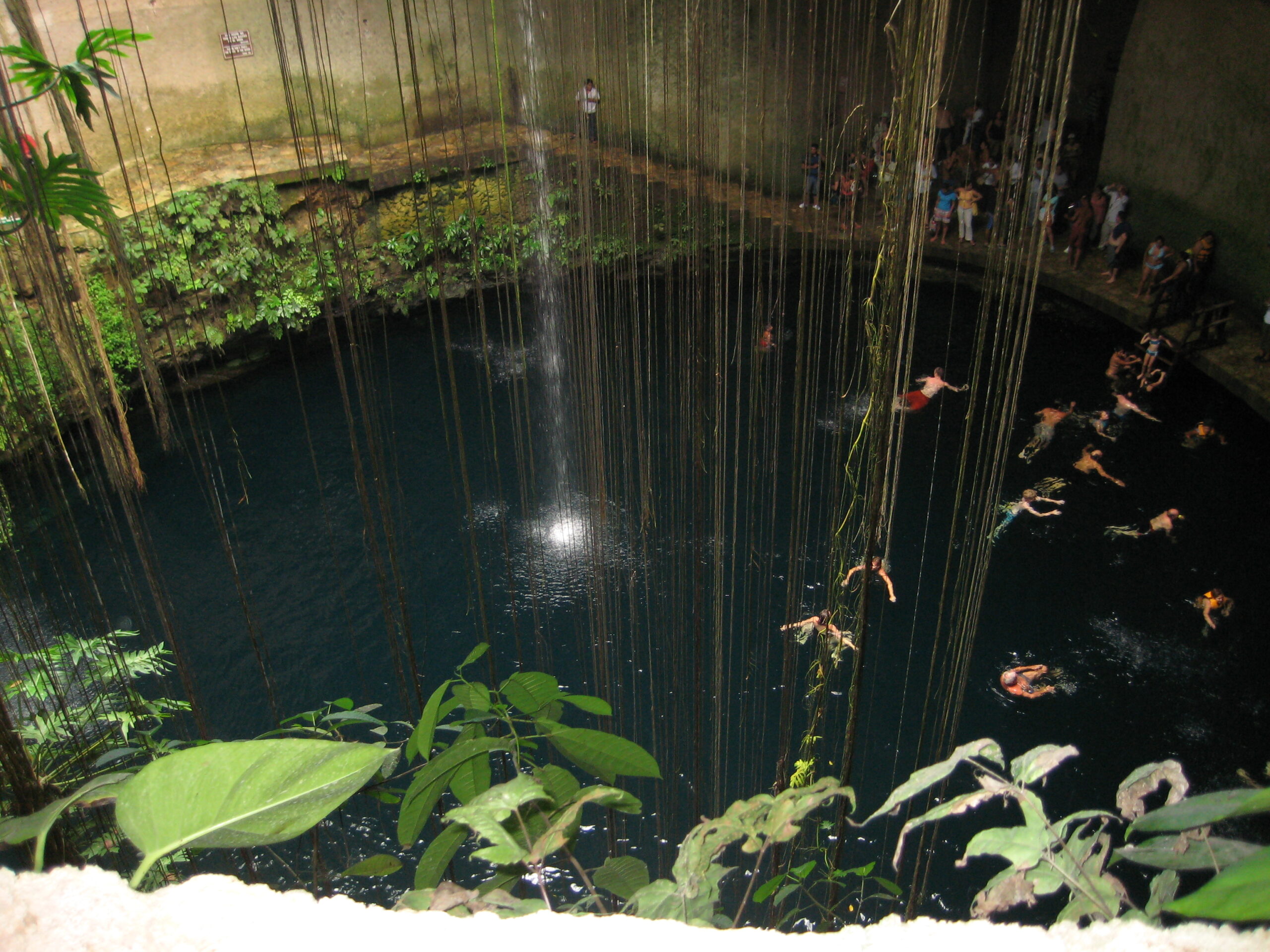 cenote Mexico water hole