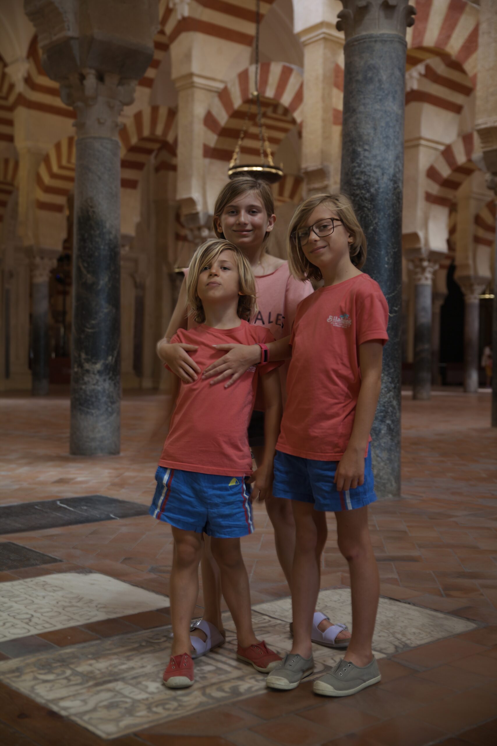 Mosque-cathedral Cordoba Spain with kids