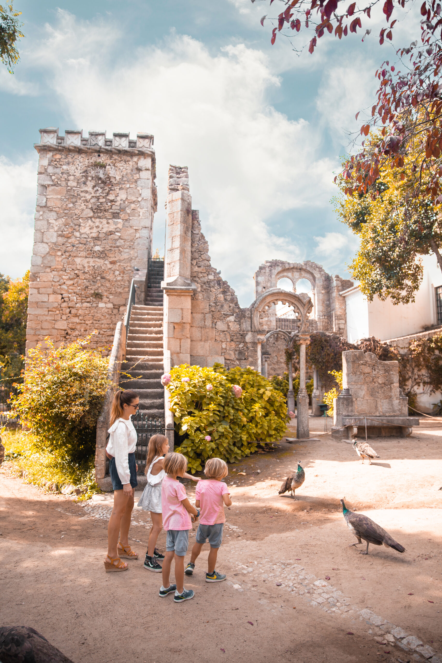 Evora Portugal with kids