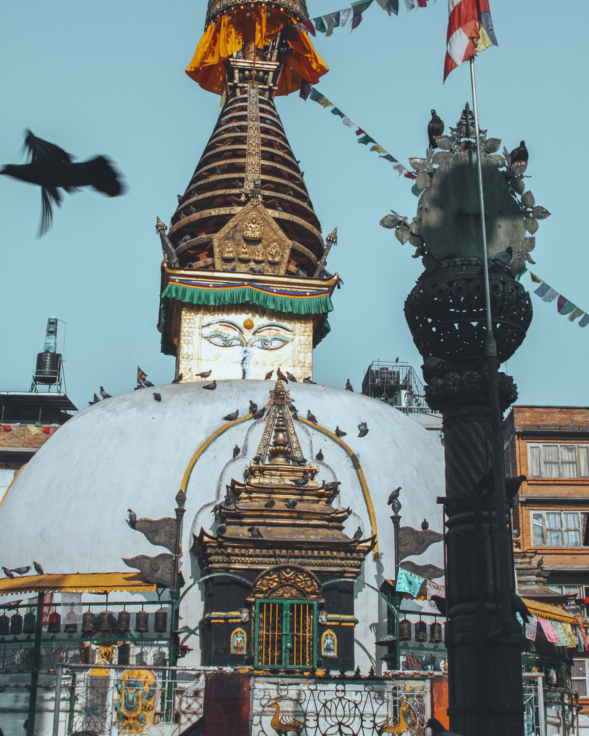 katmandu nepal pagoda temple
