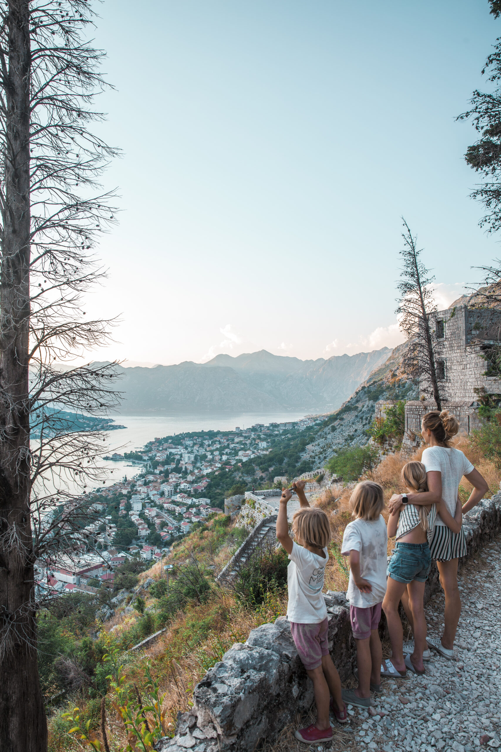Kotor Montenegro summer with kids
