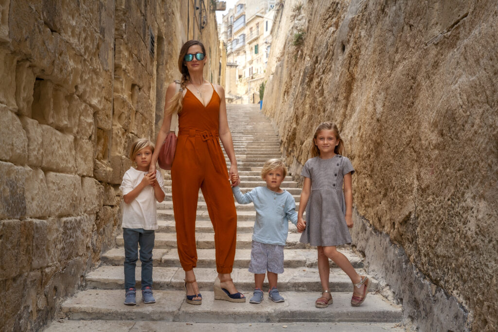 Valletta Malta with kids
